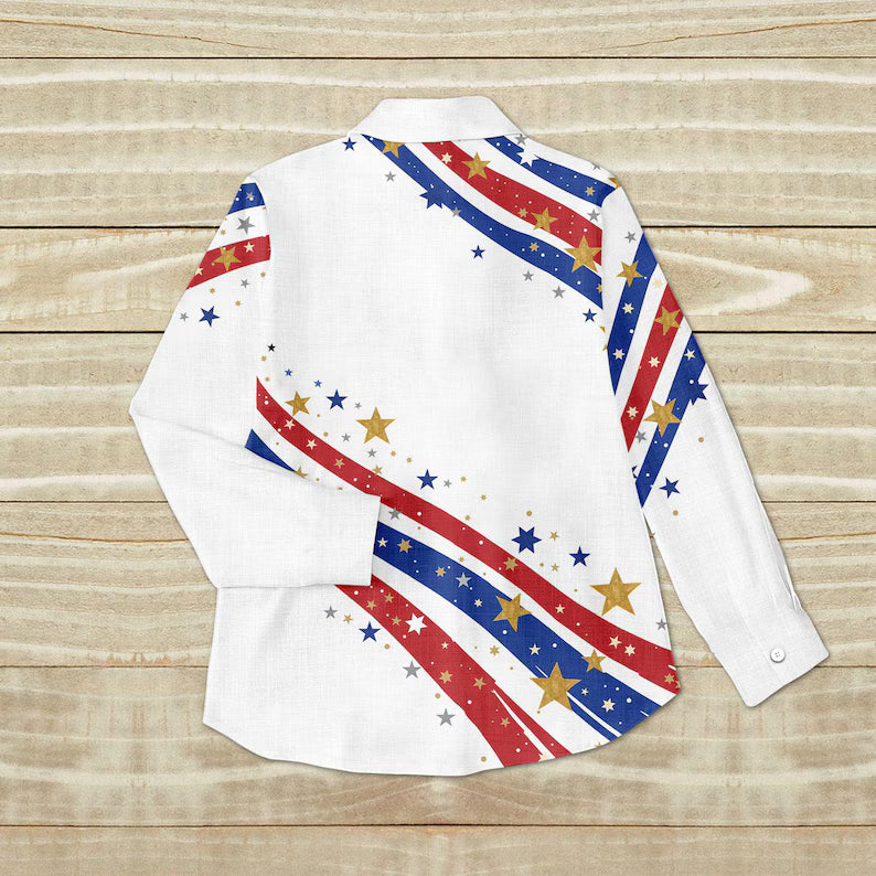 I Put The Tism In Patriotism Blouse Shirt