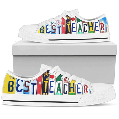 Autism Teacher Low Top Shoes Sneaker