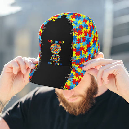 My Hero Has Autism, Autism Baseball Cap