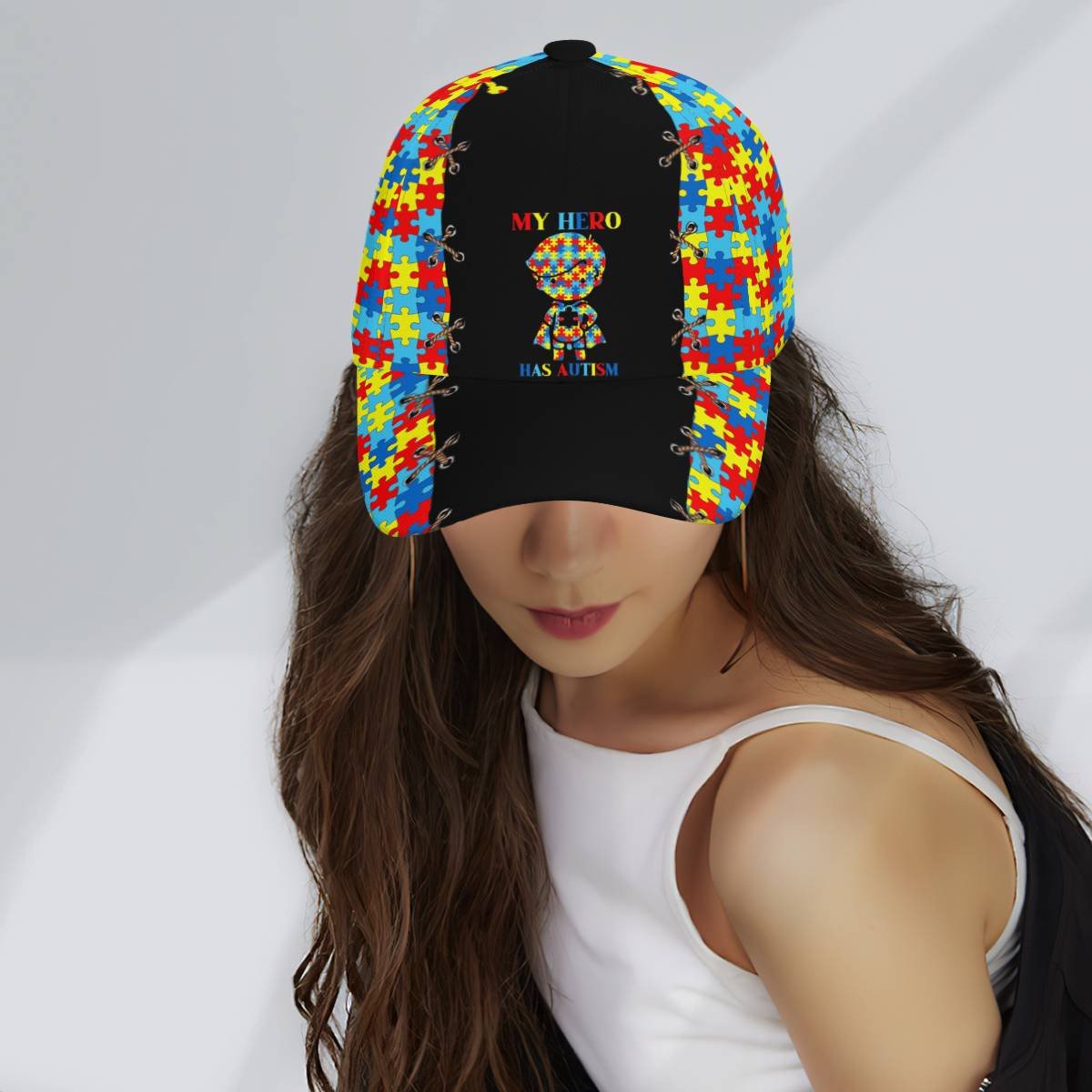 My Hero Has Autism, Autism Baseball Cap