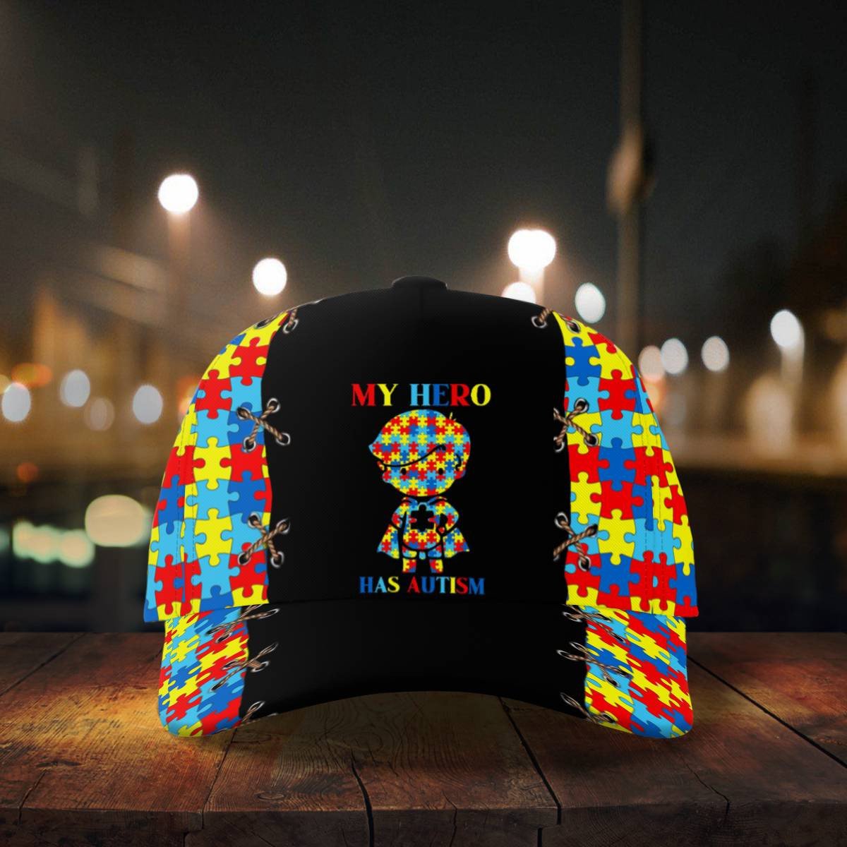 My Hero Has Autism, Autism Baseball Cap