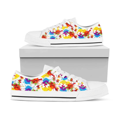 Rainbow Puzzle Autism Awareness Mom Shoes Sneakers