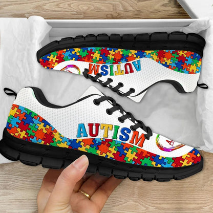 Autism Awareness Fitness Sneakers Shoes