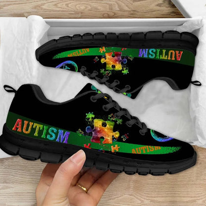 Autism Awareness Fitness Sneakers Shoes