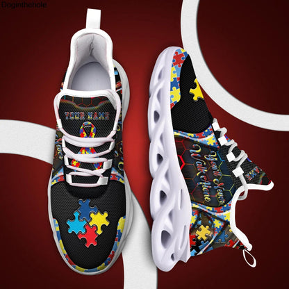 Personalied - Autism Awareness You Will Never Walk Alone Max Soul Shoes Clunky Sneakers