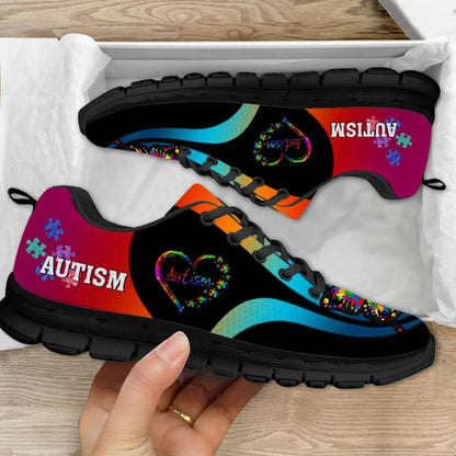 Autism Awareness Butterflies Pattern Fitness Sneakers Shoes