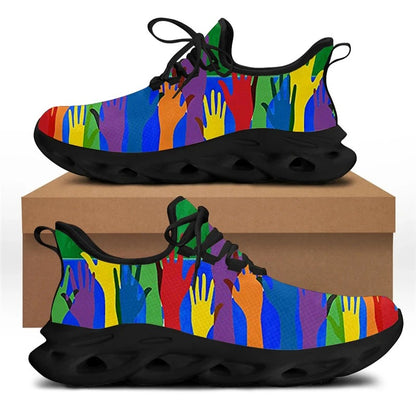 Autism Color Hand Max Soul Shoes Clunky Sneakers