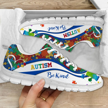 Be Kind Autism Awareness Fitness Sneakers Shoes