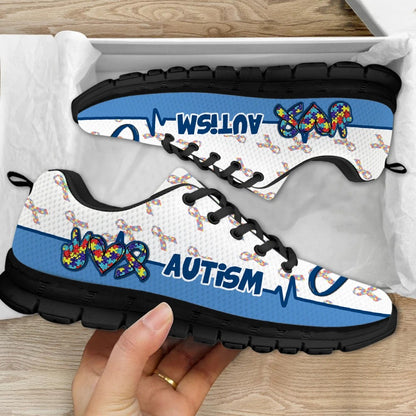 Autism Awareness Fitness Sneakers Shoes