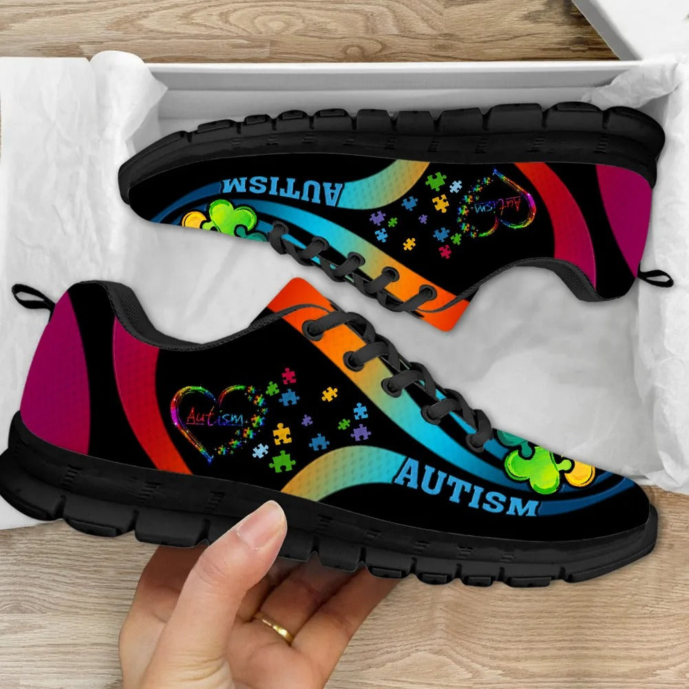 Autism Awareness Fitness Sneakers Shoes