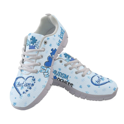 Be Kind Autism Awareness Fitness Sneakers Shoes