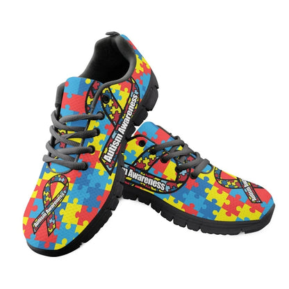 Autism Awareness Fitness Sneakers Shoes