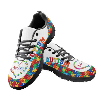 Autism Awareness Fitness Sneakers Shoes