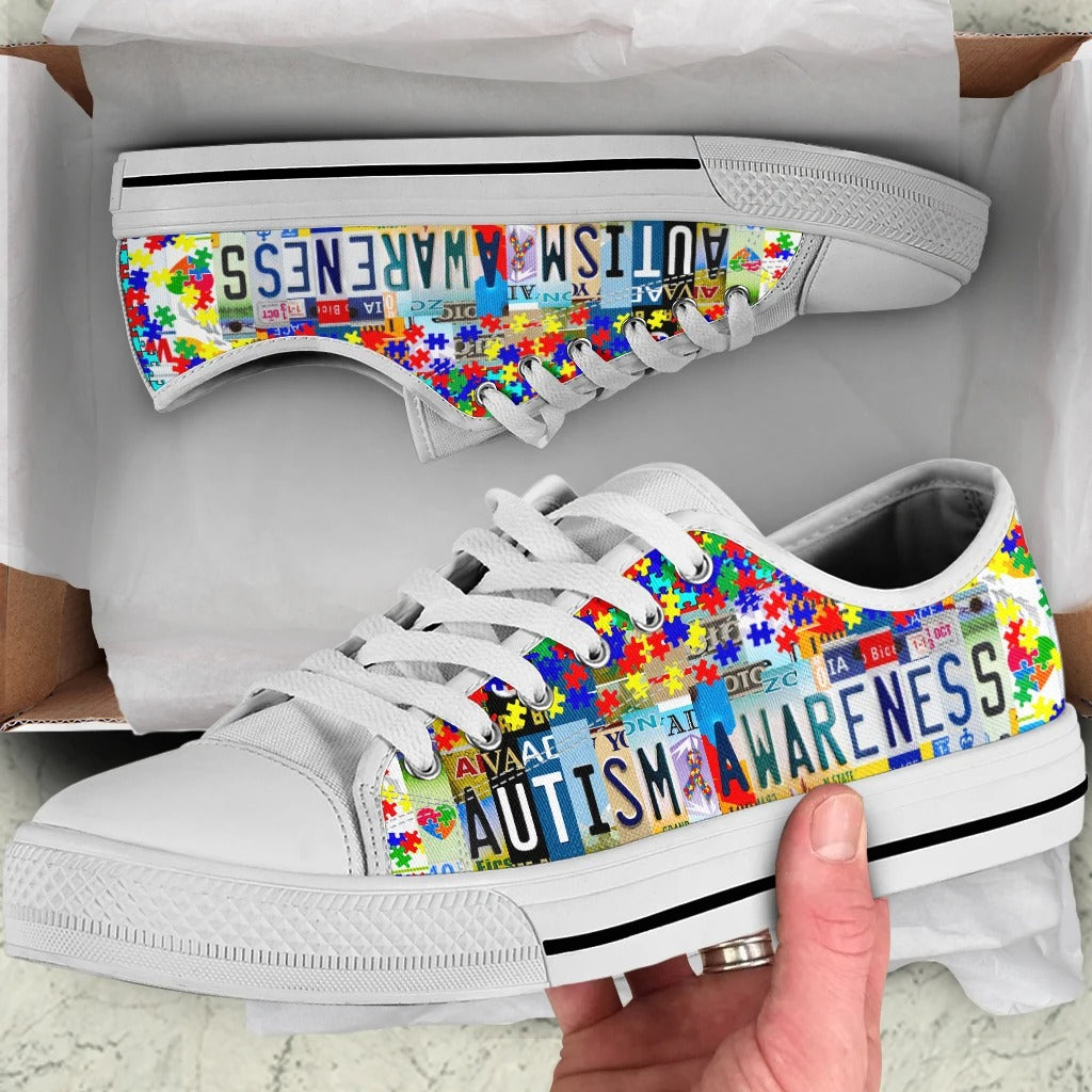 Autism Awareness Mom Shoes Sneakers