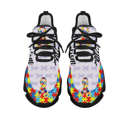 Autism Awareness Ribbon Max Soul Shoes Clunky Sneakers