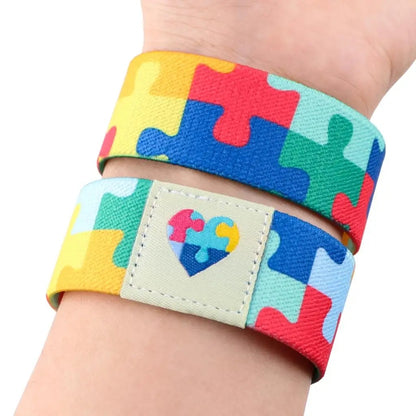 Autism Awareness Puzzle Bracelet