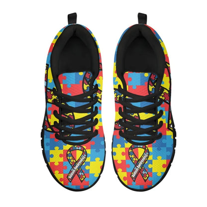 Autism Awareness Fitness Sneakers Shoes