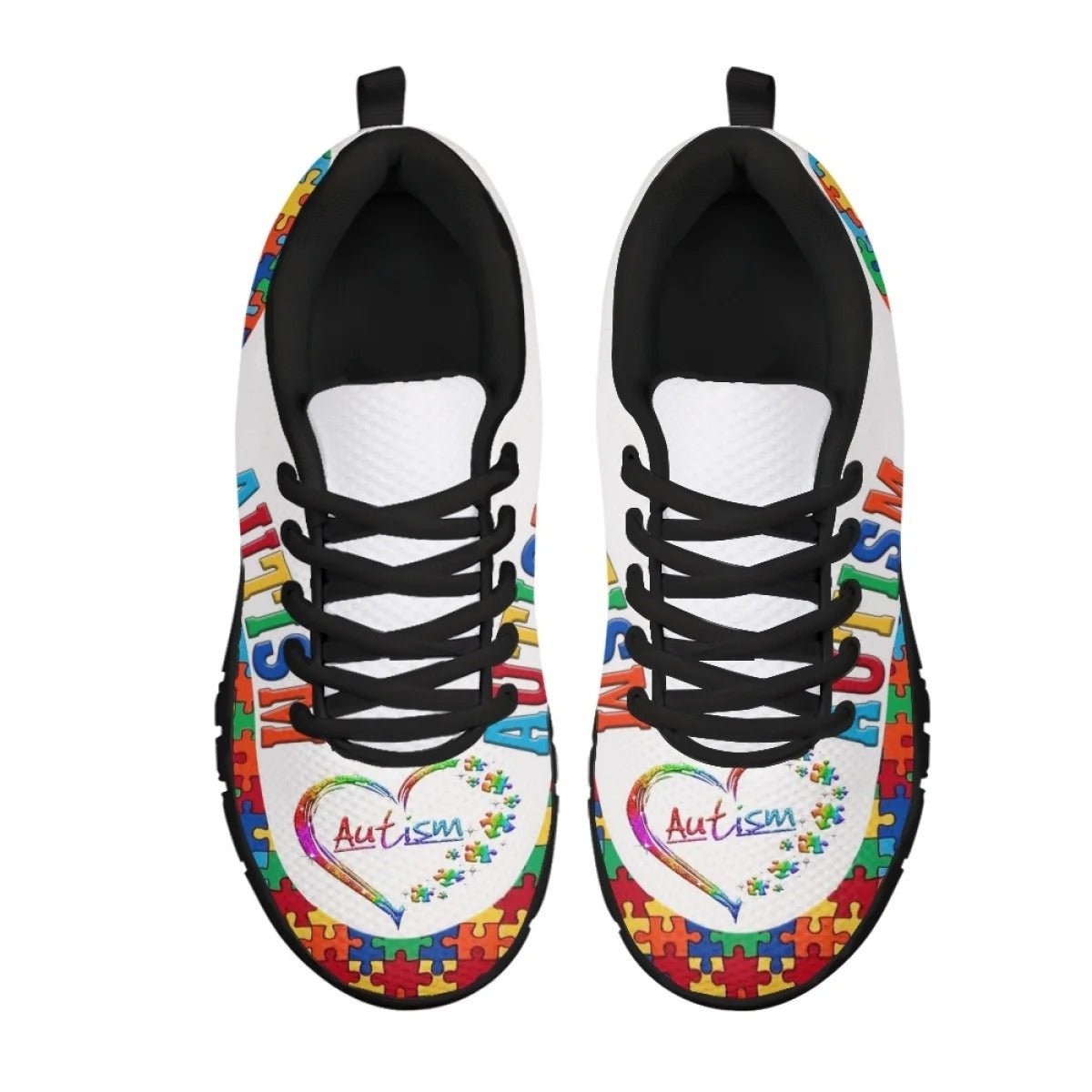 Autism Awareness Fitness Sneakers Shoes