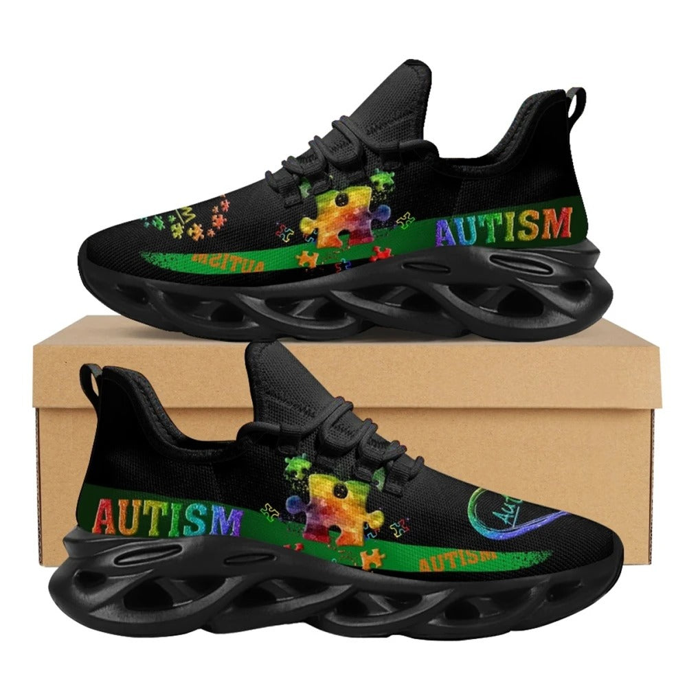 Autism Awareness Max Soul Shoes Clunky Sneakers