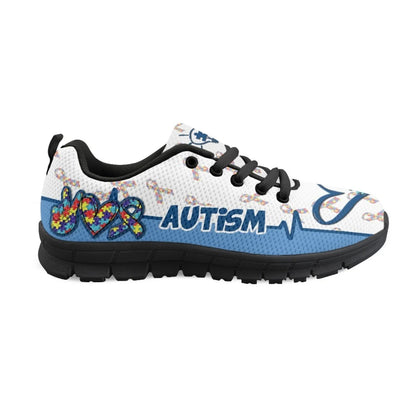 Autism Awareness Fitness Sneakers Shoes