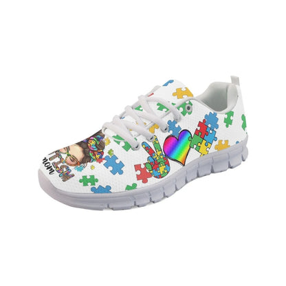 Autism Mom Awareness Fitness Sneakers Shoes