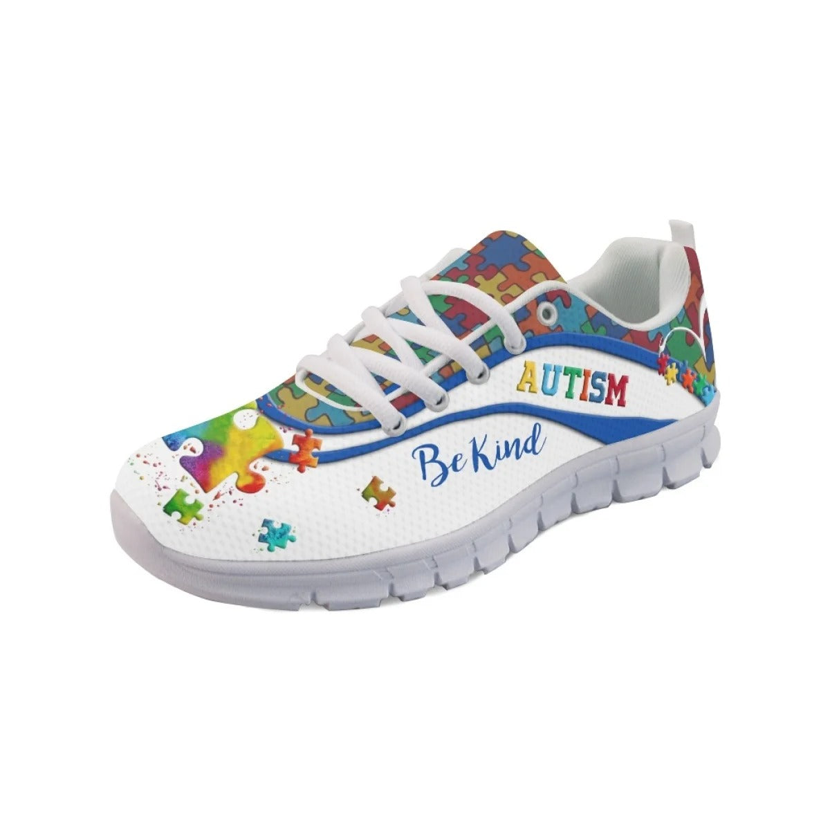 Be Kind Autism Awareness Fitness Sneakers Shoes