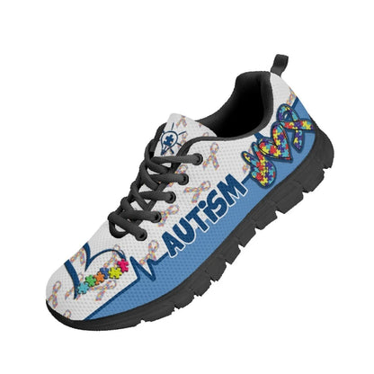 Autism Awareness Fitness Sneakers Shoes