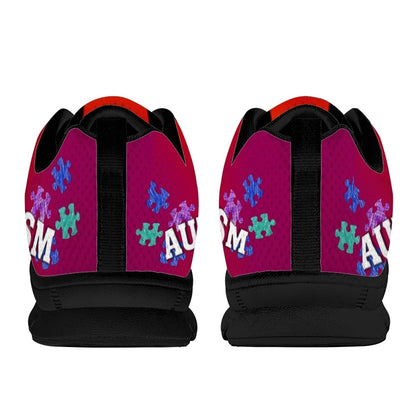 Autism Awareness Butterflies Pattern Fitness Sneakers Shoes