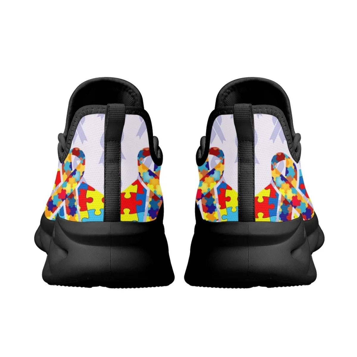 Autism Awareness Ribbon Max Soul Shoes Clunky Sneakers