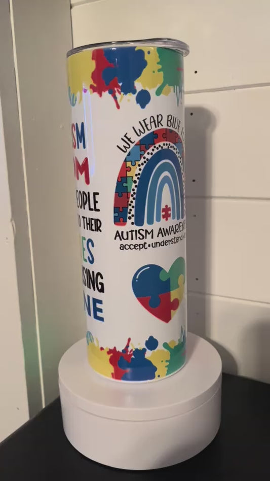 Autism Mom Tumbler