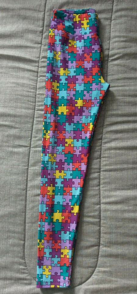 Puzzle Piece Autism Awareness Leggings