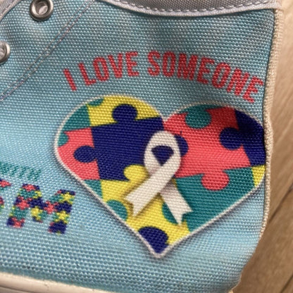 I Love Someone With Autism High Top Shoes Sneakers