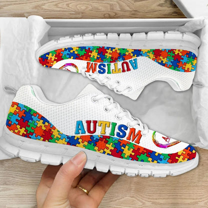 Autism Awareness Fitness Sneakers Shoes