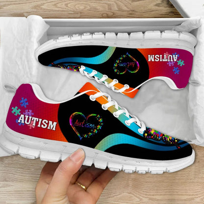 Autism Awareness Butterflies Pattern Fitness Sneakers Shoes