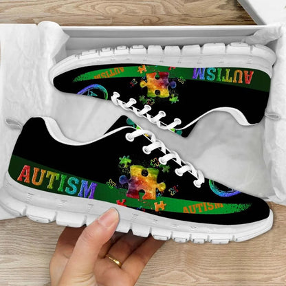 Autism Awareness Fitness Sneakers Shoes