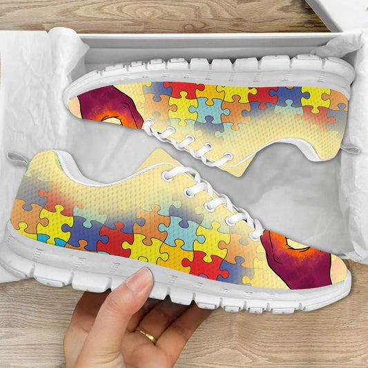 Autism Awareness Fitness Sneakers Shoes