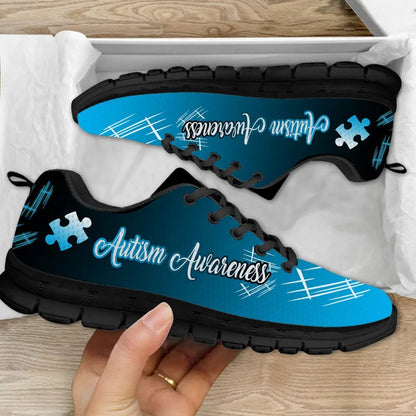 Autism Awareness Fitness Sneakers Shoes