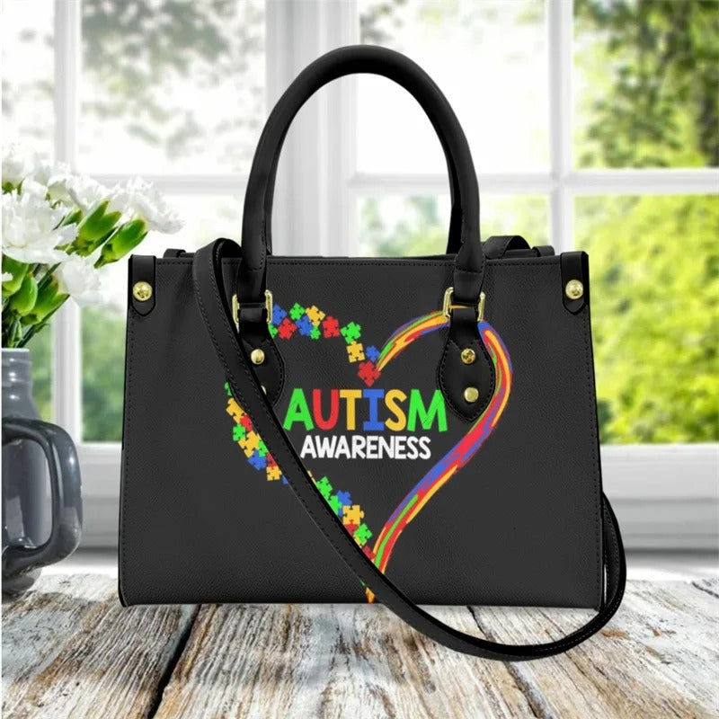 Autism Awareness Tote Bag Handbag