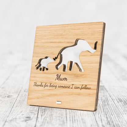 Personalised Elephants Gift Present Idea Mummy Baby