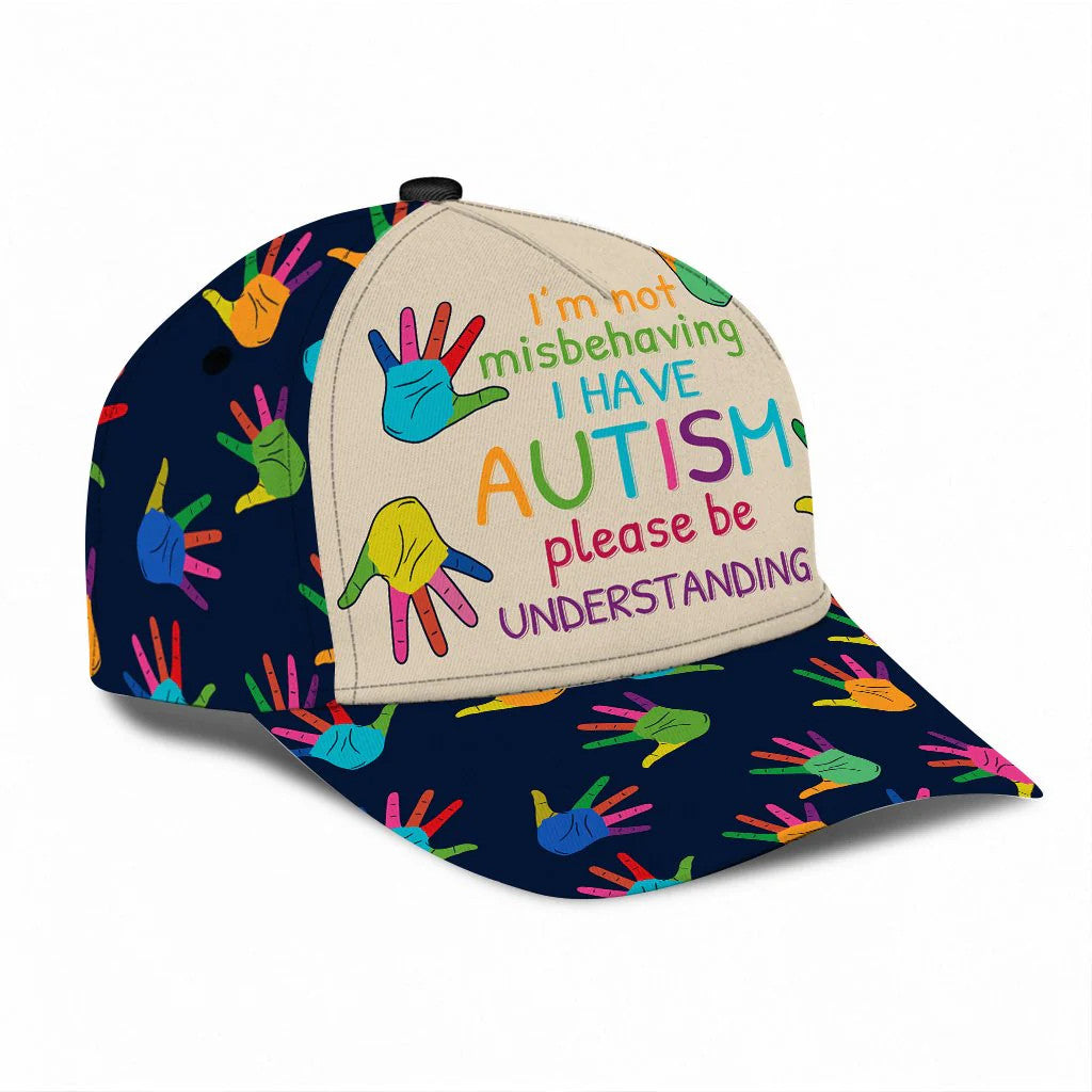 Autistic Cap Please Be Understanding Autism Awareness Cap – AutismTrendy