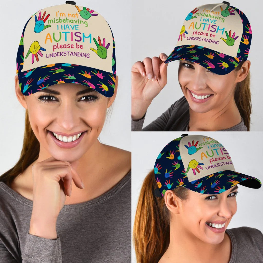 Autistic Cap Please Be Understanding Autism Awareness Cap – AutismTrendy