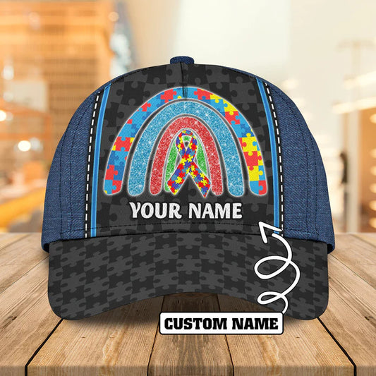 Super Autism 10 - Personalized Name Cap