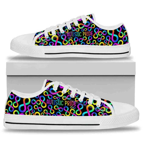 Autistic Pride Autism Awareness Low Top Shoes