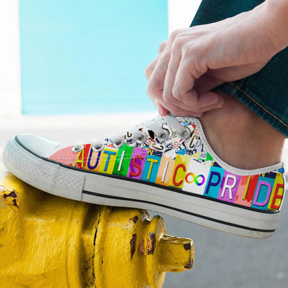 Autistic Pride Autism Awareness Low Top Shoes