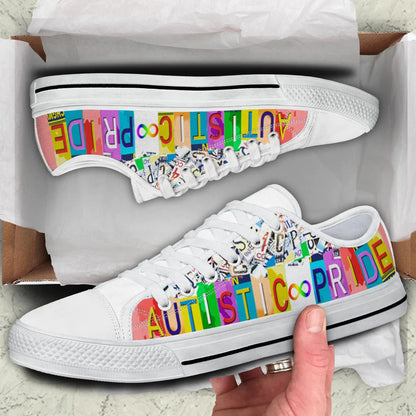 Autistic Pride Autism Awareness Low Top Shoes