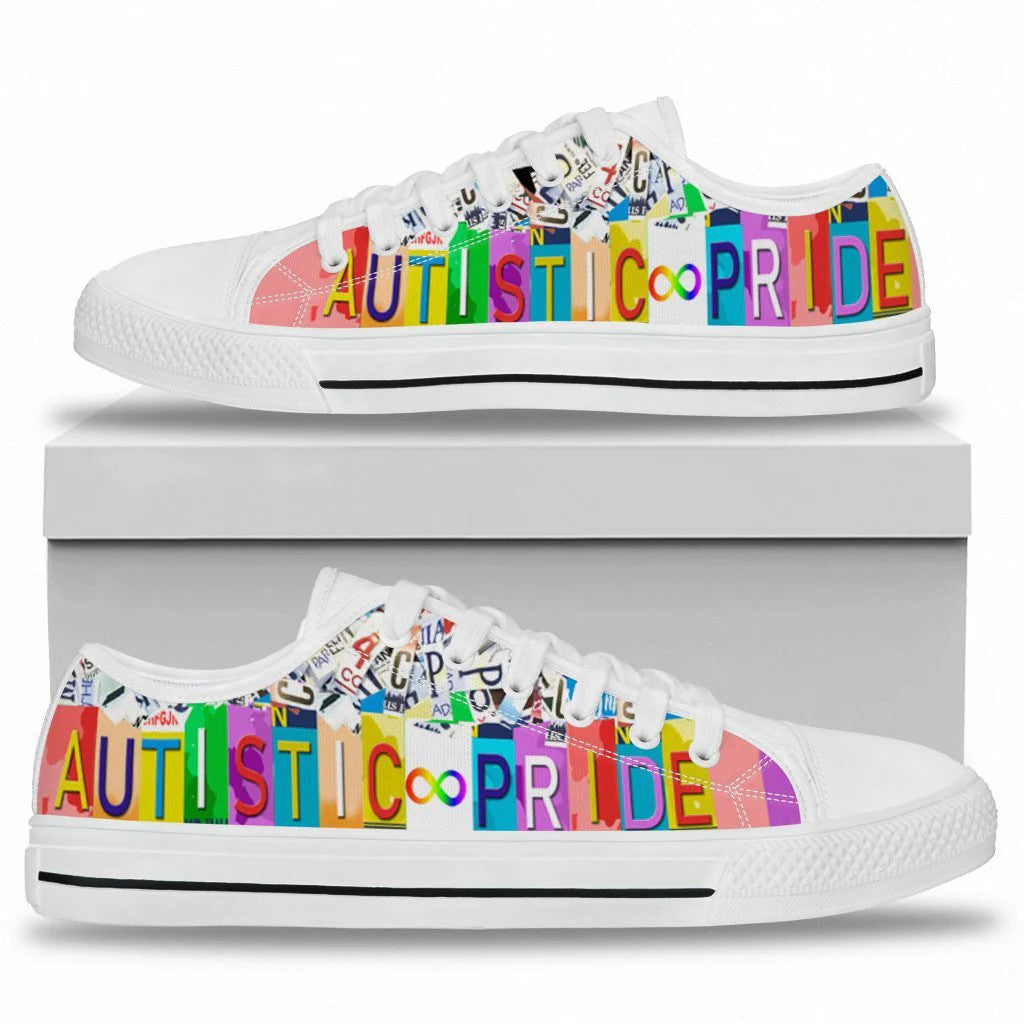 Autistic Pride Autism Awareness Low Top Shoes