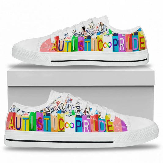 Autistic Pride Autism Awareness Low Top Shoes