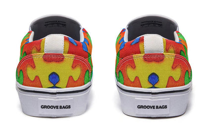 Artistic Autism Awareness Slip-on Shoes