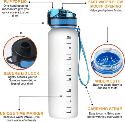 Autism Water Tracker Bottle : Don’t Judge What You Don’t Understand