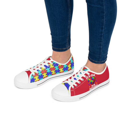 Autism Awareness Low Top Shoes Sneaker